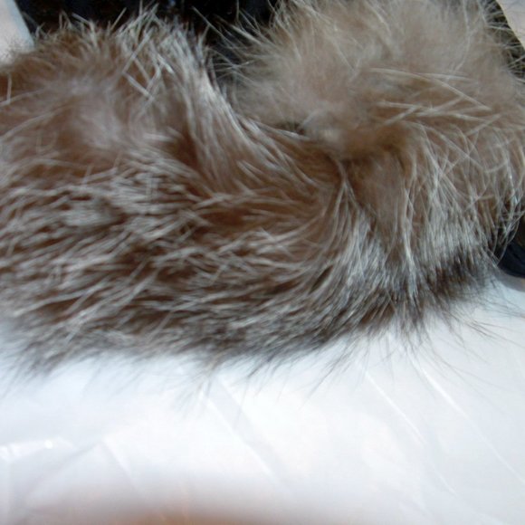 Vintage Fox Trim Gloves Isotoner Driving Gloves - Picture 4 of 4